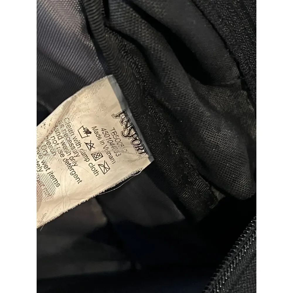 JanSport Right Pack 3 Section Black Backpack